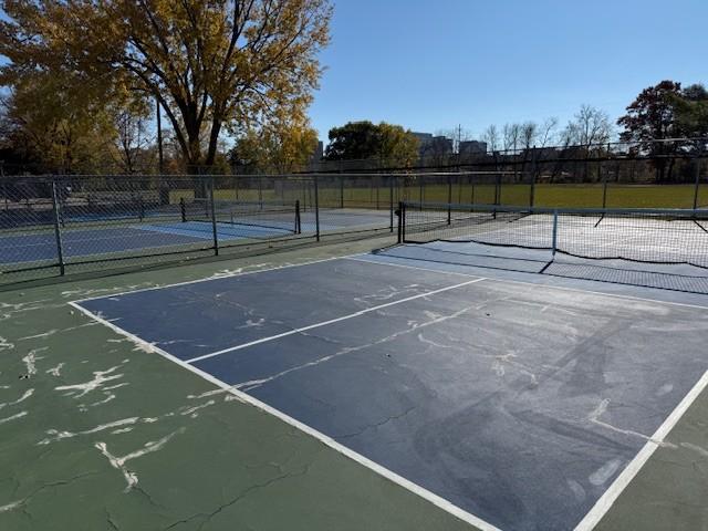 Cook Park pickleball courts in Rochester Minnesota