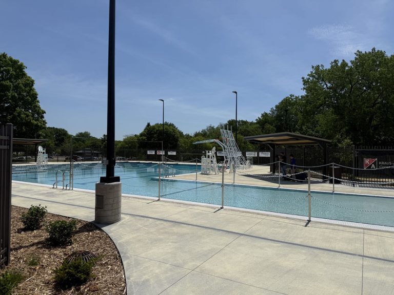 Rebuilt Silver Lake Pool in Rochester, Minnesota